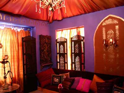  Bedroom Decorations on Moroccan Style Dbedroom Decorating Ideas Purple Paint